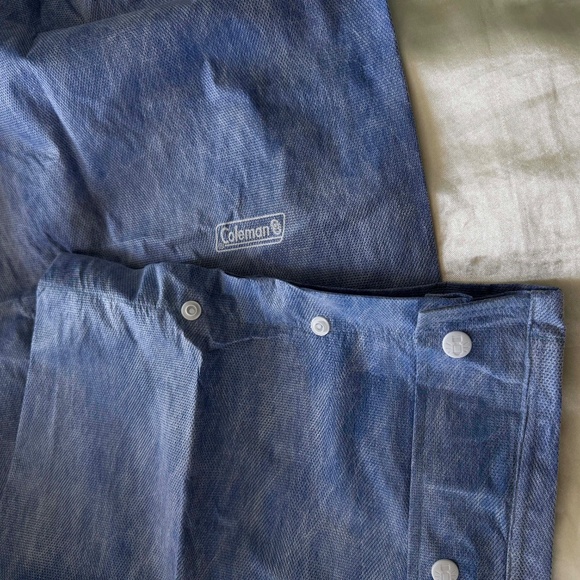 2 PCE RAIN SUIT, COLEMAN, LIGHT BLUE, UNISEX 3XL/4XL, WATERPROOF/ BREATHABLE, - Picture 16 of 16